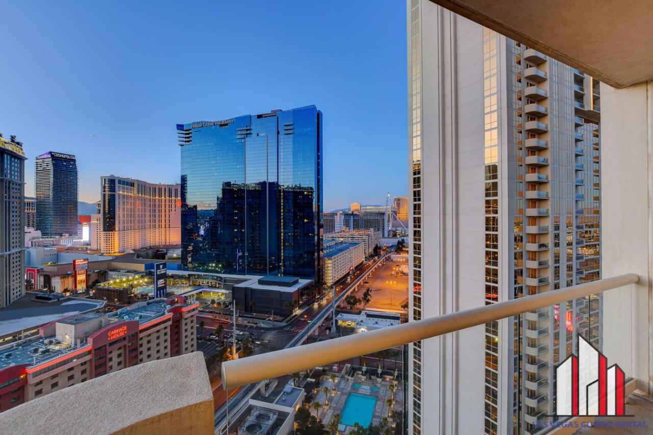 Mgm Signature-22-707 F1 Track & Strip View Balcony Las Vegas Exterior foto
