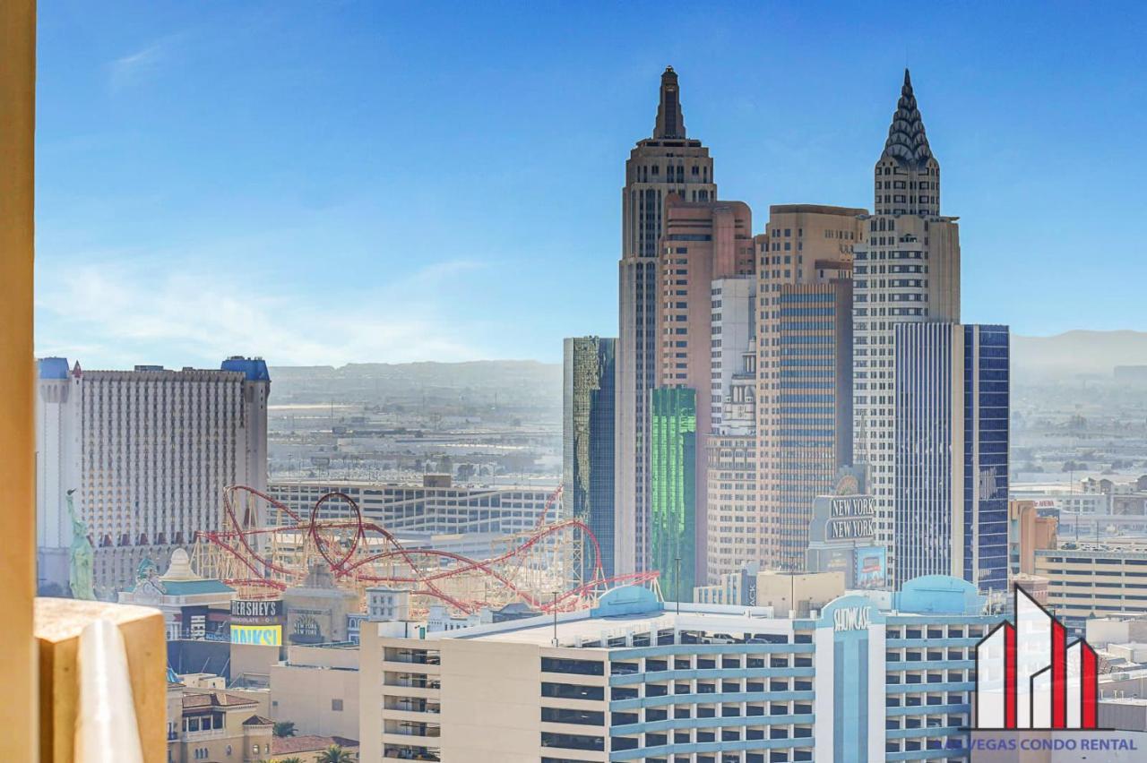 Mgm Signature-22-707 F1 Track & Strip View Balcony Las Vegas Exterior foto