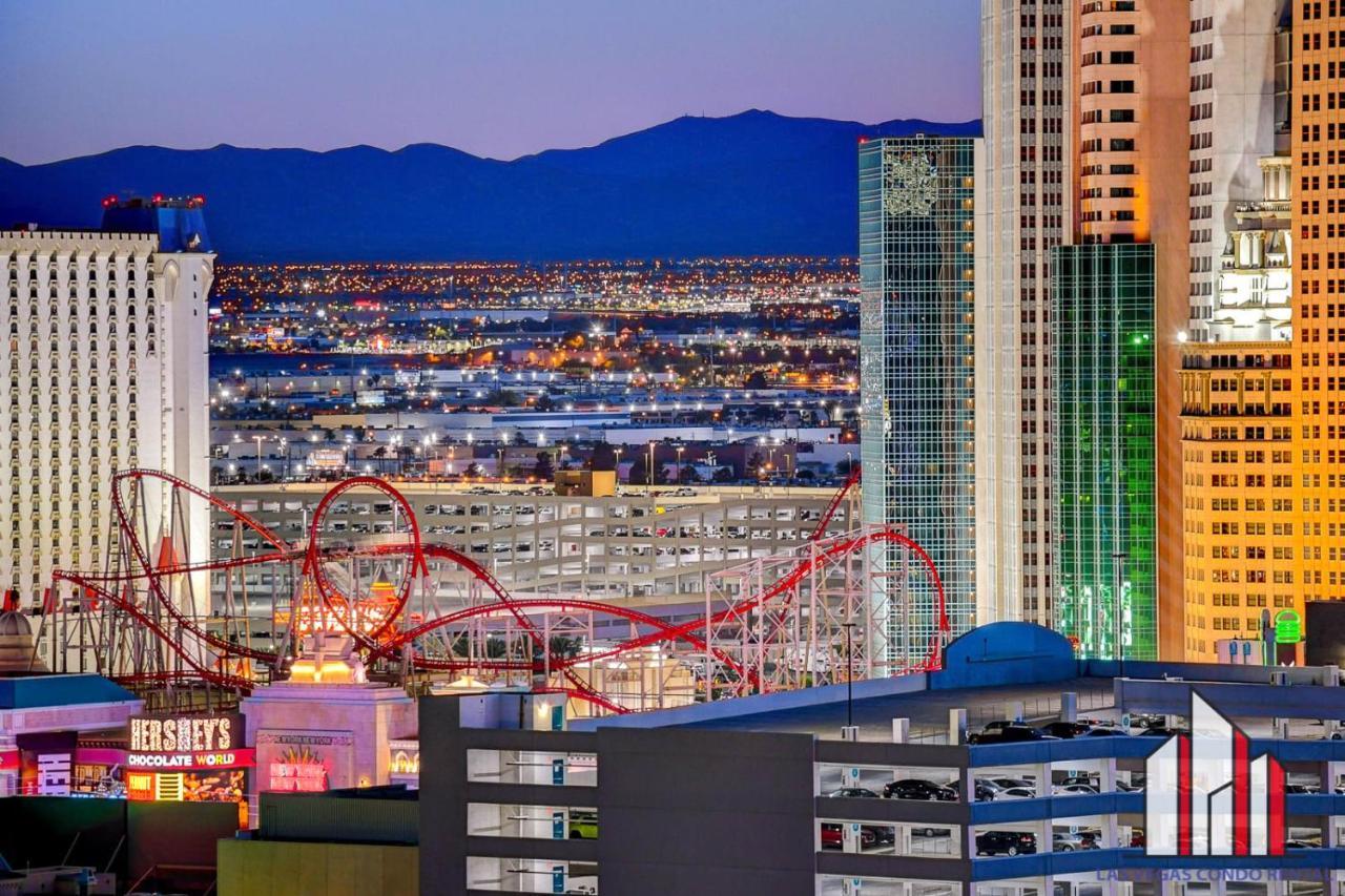Mgm Signature-22-707 F1 Track & Strip View Balcony Las Vegas Exterior foto