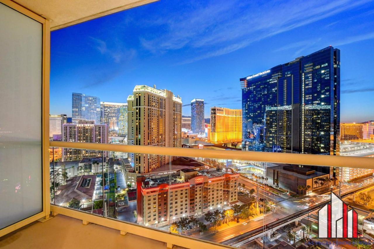 Mgm Signature-22-707 F1 Track & Strip View Balcony Las Vegas Exterior foto
