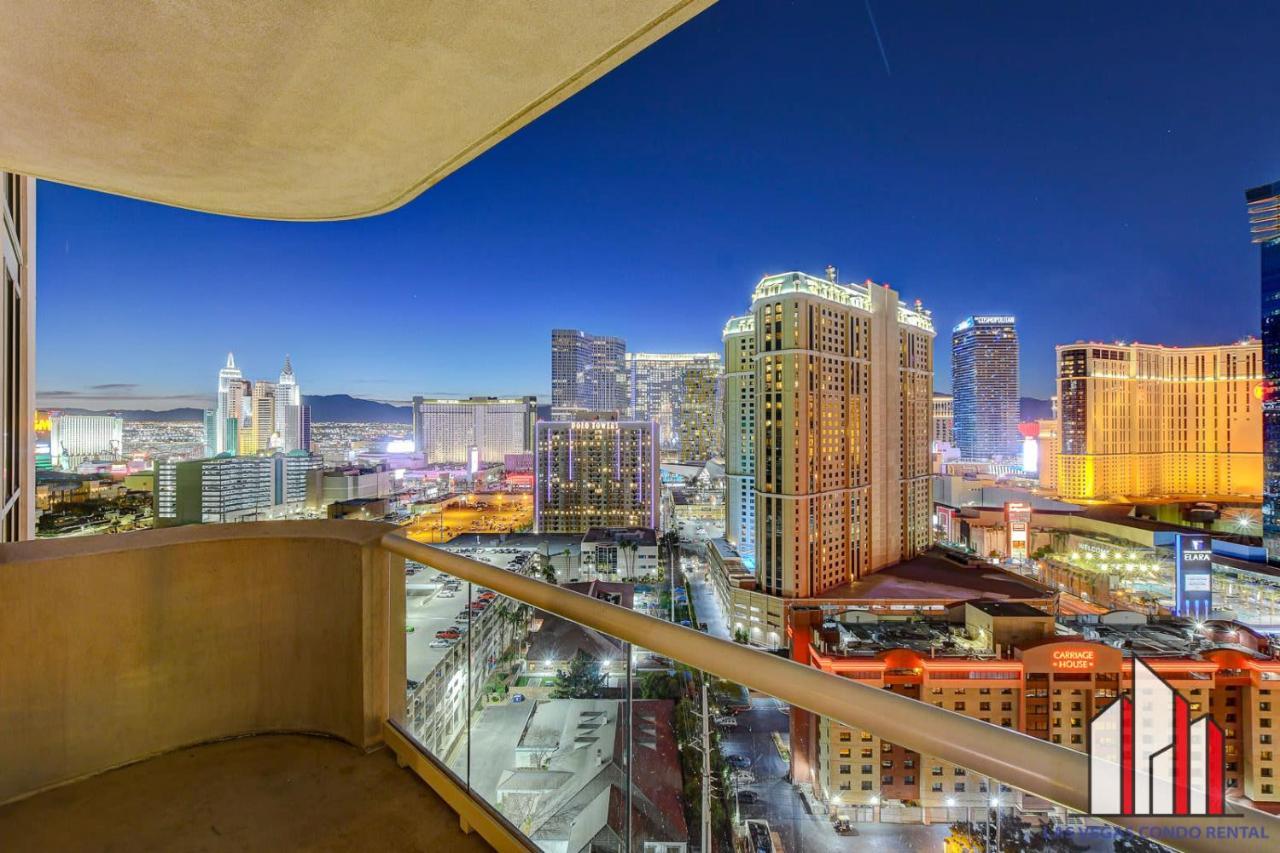 Mgm Signature-22-707 F1 Track & Strip View Balcony Las Vegas Exterior foto